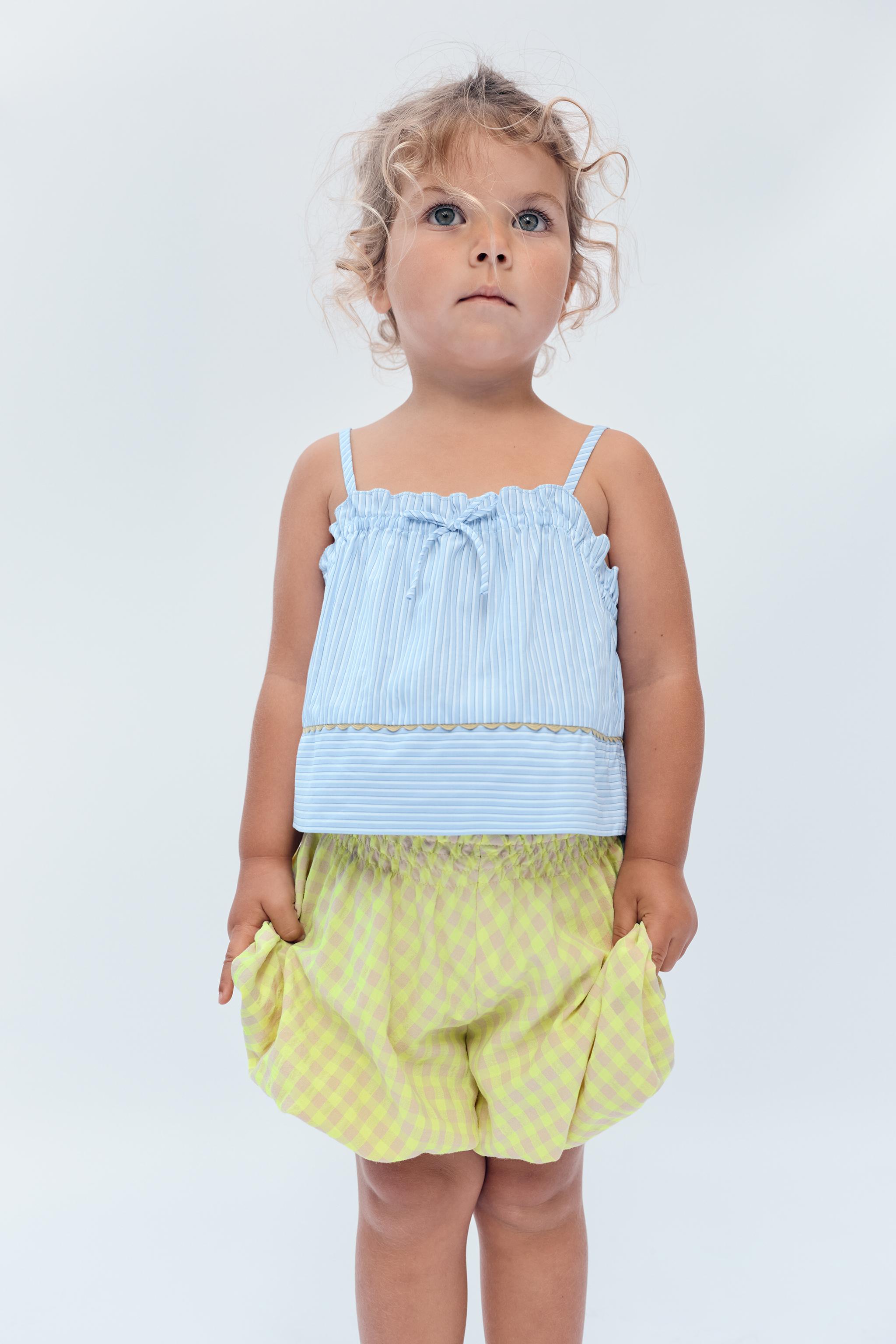 2-14 ANS/ SHORT BLOOMER À CARREAUX VICHY ÉDITION LIMITÉE